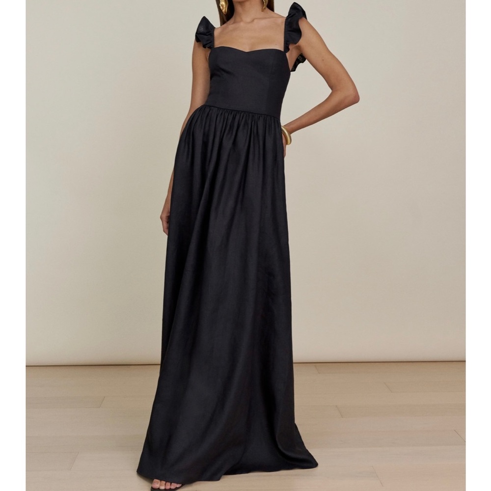 Reformation Black Maxi Dress